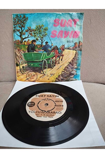Plakperest Suat Sayın ?– Umut / Yolcu İle Arabacı - 1974 Türkiye Basım  45 li...