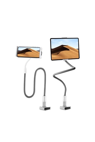 SAIJI Bix Datura 2 120 Cm Akrobat Flexible Ayarlanabilir Telefon Tablet Tutucu Gri