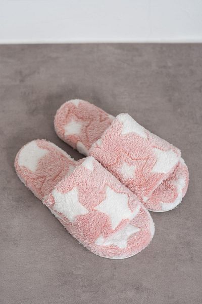 Moda Frato Modafrato Star Open - Γυναικείες χειμερινές παντόφλες Silent Sole House Παντόφλες