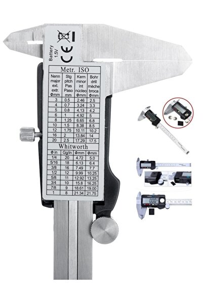 Ovebu Calipers - digital calipers 0.01 mm - 150mm 6inc