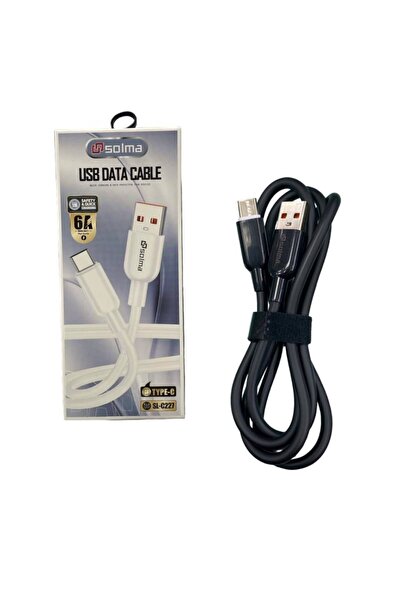 Gigi Panda SL-227TC USB Data Kablosu, Şarj Kablosu - Tip A'dan Tip C'ye (Type...