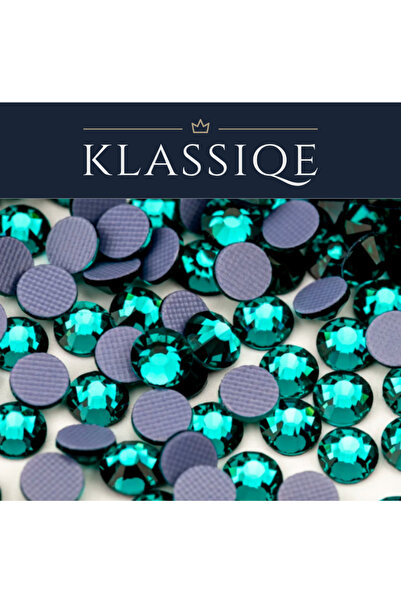 Klassiqe حجر الزركون الأزرق SS10 (3 مم) - 1440 قطعة - يلتصق بالكي