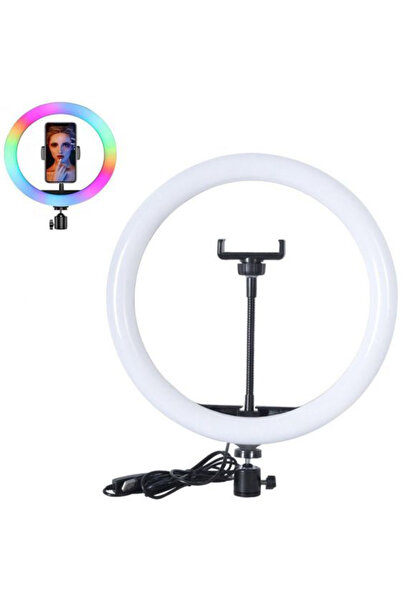 Juo Mj20 Rgb Ring Light 20cm Led Video Işığı (AYAK DAHİL)