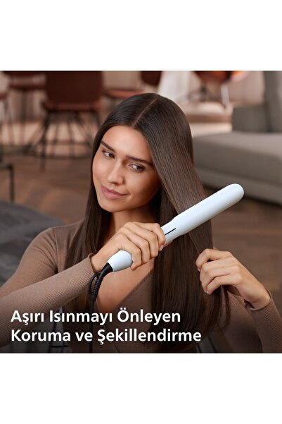 Philips Saç Düzleştirici , Argan Yağı Katkılı, İyonik Bakım, Isıya Dayanıklı Kılıf Hediyeli