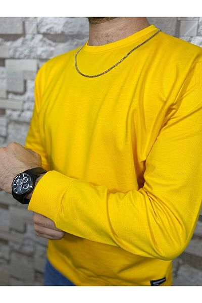 BENESSE Long Sleeve Compact Non-Raised Sweatshirt