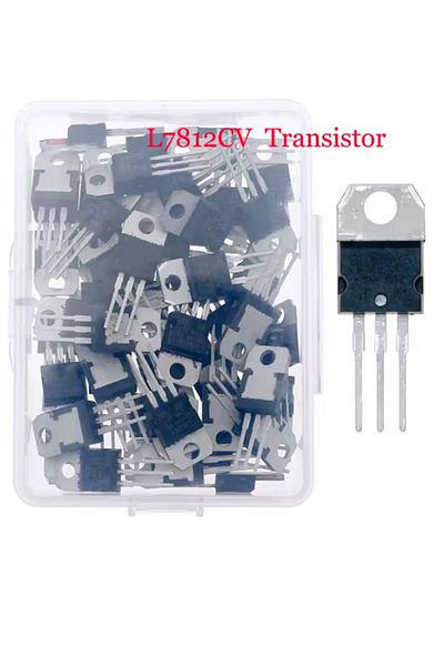 Arduino 100 Pcs 7812 Voltage Regulator - To220