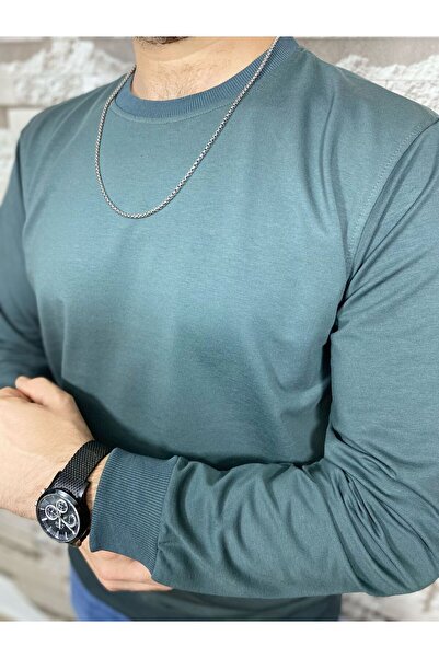 BENESSE Μακρυμάνικο συμπαγές φούτερ χωρίς ράβδο