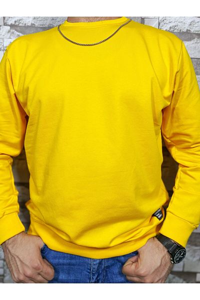 BENESSE Long Sleeve Compact Non-Raised Sweatshirt