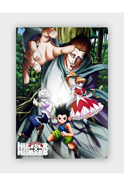 fırsatlar diyarı Hunter x Hunter: Greed Island Final Anime Hd Manga Duvar Pos...