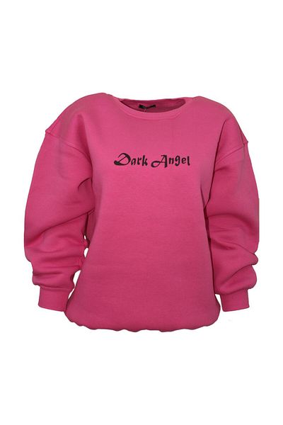 Ceylen Φούτερ Unisex Oversize DarkAngel με στάμπα