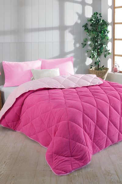Zeynep Tekstil Luxury Wellsoft Single Quilt - Double Sided, 155X215