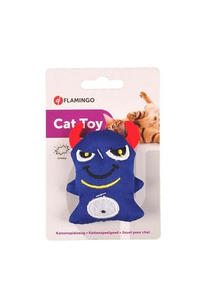 Flamingo Devil Figure Cat Toy 8cm