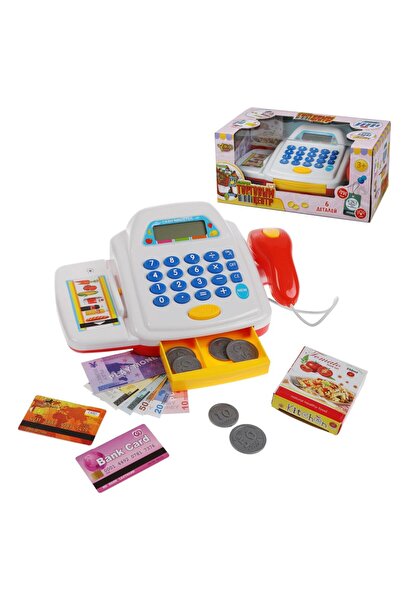 scntoys Oyuncak Yazar Kasa Sesli Barkod Okuyuculu Işıklı Ve Sesli Yazar Kasa ...