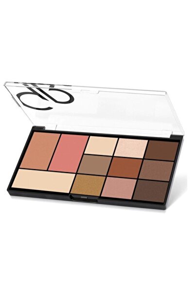 Golden Rose Eye and face eyeshadow palette designed to create a striking appe...