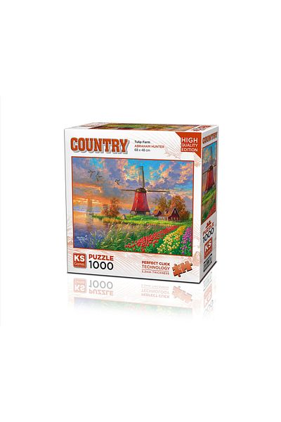 Ks Games Tulip Farm 1000 Piece Puzzle