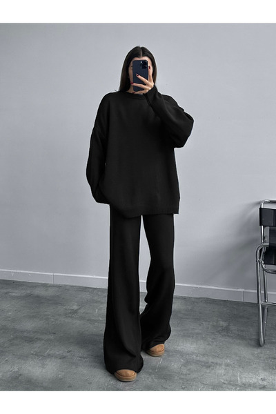 My Blog Set tricotaje Kita Basic negru-5008