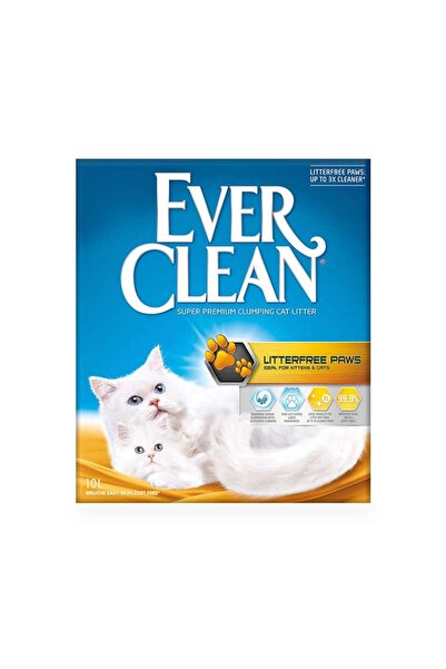 Ever Clean Less Trail/Litter Free Patilere Yapışmayan Topaklanan Kedi Kumu 10lt