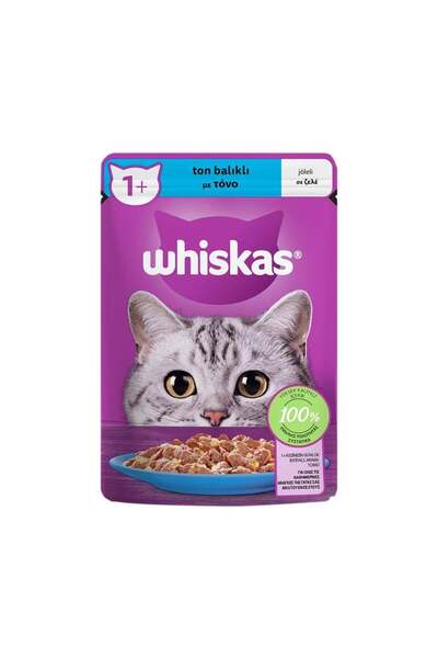Whiskas Ton Balıklı Poşet Yaş Kedi Maması 85 gr