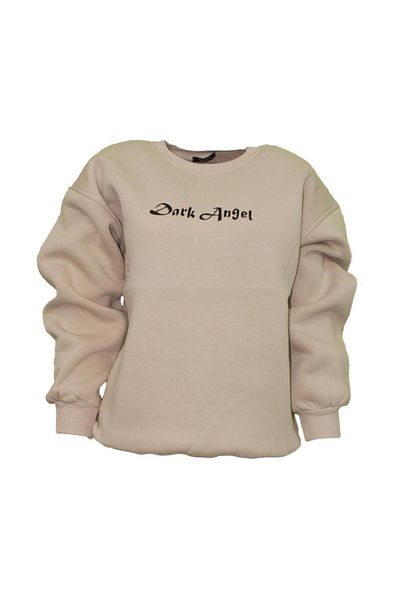 Ceylen Φούτερ Unisex Oversize DarkAngel με στάμπα