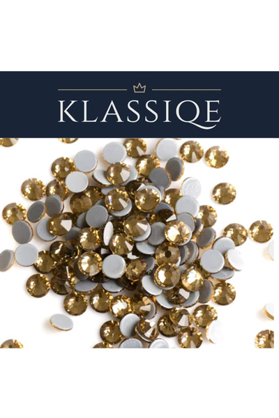 Klassiqe حجر التوباز الفاتح SS16 (5 مم) - 1440 قطعة - يلتصق بالكي