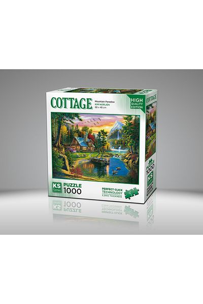 Ks Games Mountain Paradise 1000 Piece Puzzle