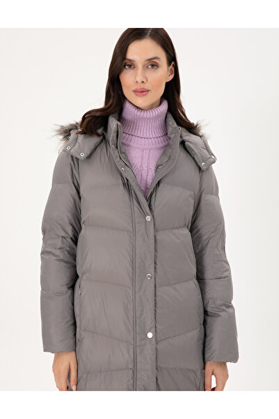 Pierre Cardin Gri Kaban 50290314-VR024