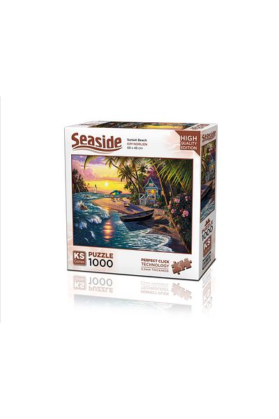 Ks Games Sunset Beach 1000 Piece Puzzle