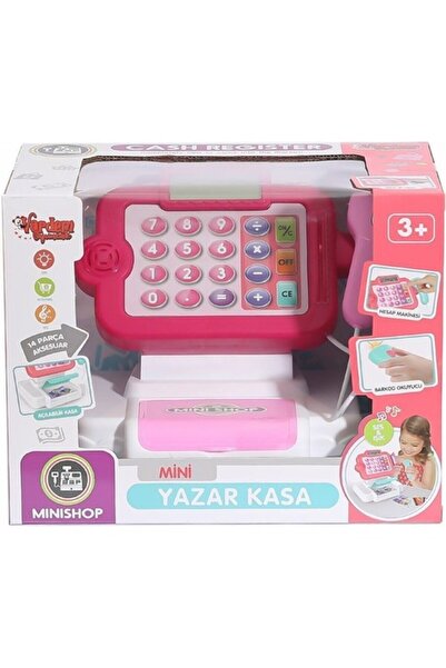 scntoys Kutulu Işıklı Sesli Dokunmatik Yazar Kasa Oyuncak Barkod Okuyuculu Ya...