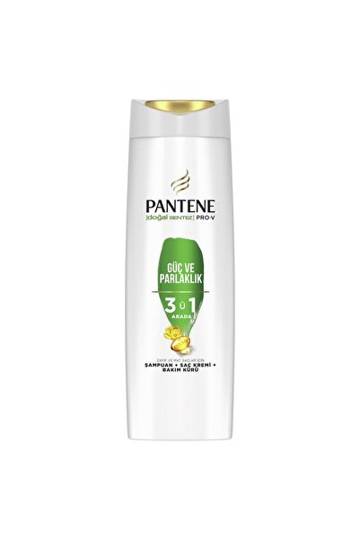 Pantene 400 Ml Şampuan 3in1 Güç ve Parlaklık