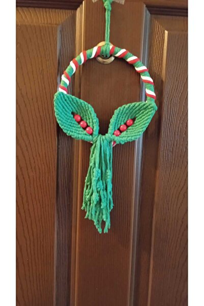 SB MAKROME İKI YAPRAKLI KAPI SÜSÜ (YILBAŞI SÜSÜ)