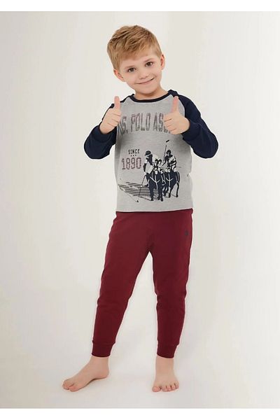 U.S. Polo Assn. Boy's Pajama Set