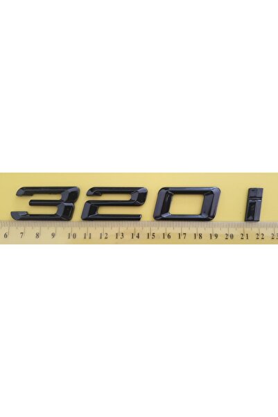 EDEXPORT BMW Uyumlu 320 i Siyah Yazı
