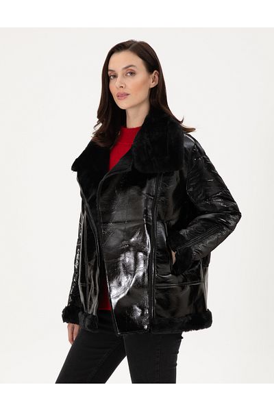 Pierre Cardin Black Coat 50290338-Vr046