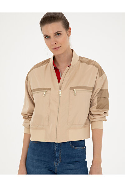 Pierre Cardin Bej Crop Top Mont 50282396-VR011