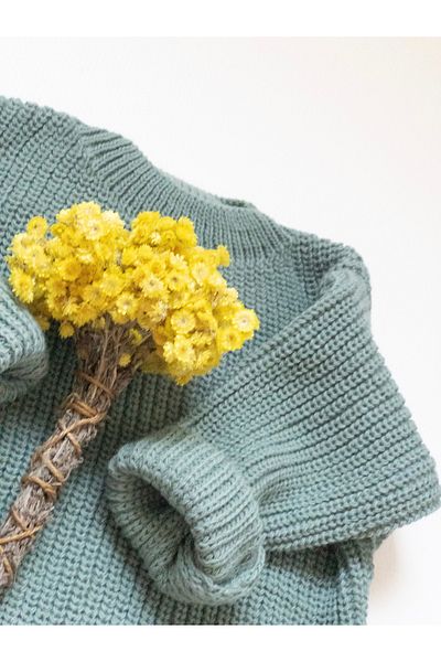 Daisy Dolly Унисекс детски плетен пуловер Selanik