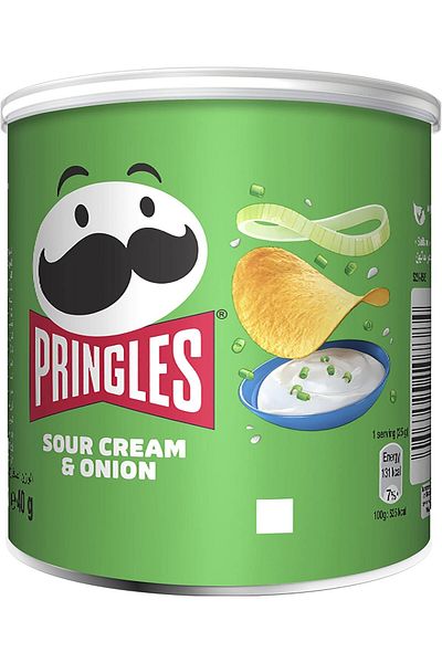 Pringles Sour Cream & Onion (40g Each) Case Pack of 12
