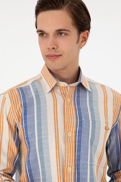 U.S. Polo Assn. Мъжка риза с дълъг ръкав Saxe 50291243-VR045