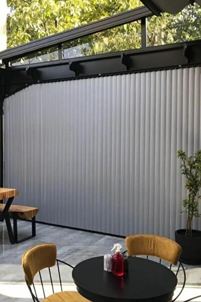 Özel Jaluzi Gri Pvc Dikey Perde  Döndürülebilen Tam Açık Ya Da Tam Kapalı  Pvc Dikey