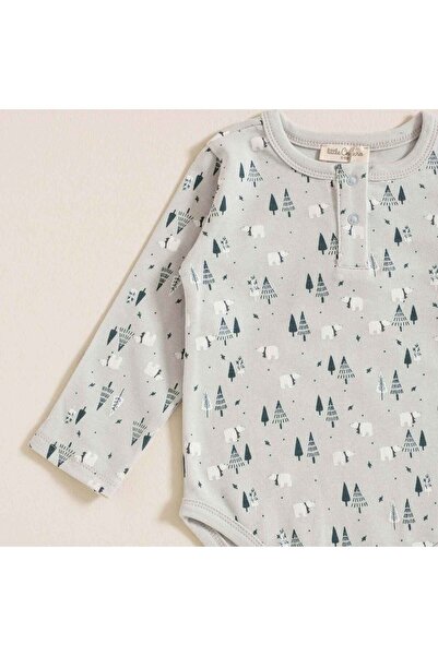 Chakra Nordic Baskılı Body Antrasit