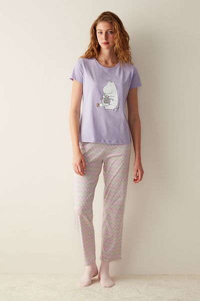 Penti Happinies Lilac Trousers Pajama Set