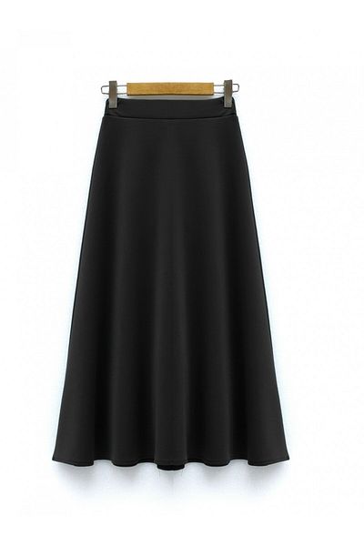 Modamorfo Loose Kiloş Sukuba Puff Skirt - Black