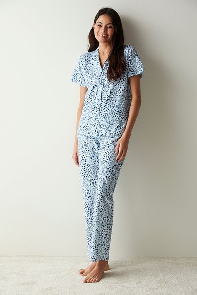 Penti Base Maria Cămașă Pantaloni Set Pijama