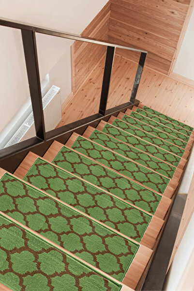 Myfloor Dikdörtgen Baklava Desen Dokuma Merdiven Halısı Kendinden Yapışkanlı ...