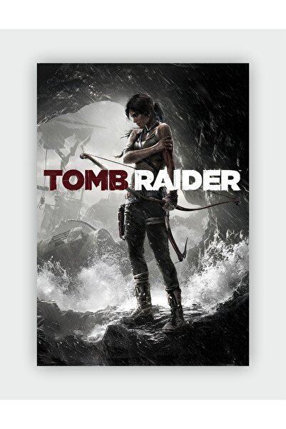 fırsatlar diyarı Tomb Raider Game Duvar Posteri - Kalın Kağıt - Çerçevesiz