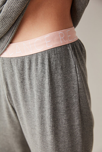 Penti Relax Dark Rib Pijama Takımı