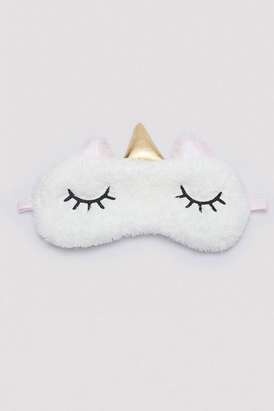 Penti Girl's Unicorn Off-White Sleeping Mask