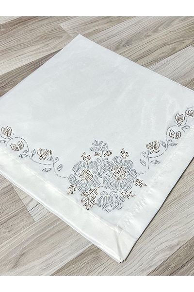 AYHANHOME Pearl Embroidered, Dowry Satin Luxury Bundle
