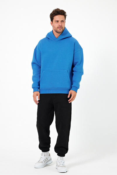 Overoz Hanorac Blue Door supradimensionat Swea tricou