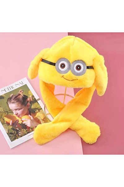 Piraye Gift Kulakları Hareket Eden Minyon Şapka  Işıklı