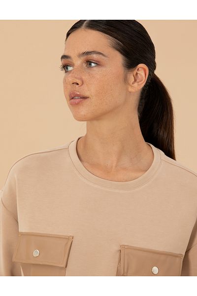 Pierre Cardin Beige Sweatshirt 50273759 -Vr011